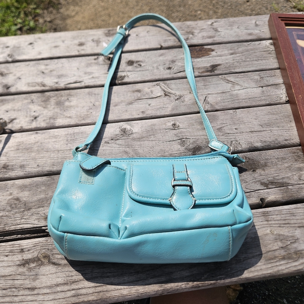 Blue purse